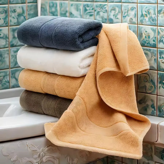 New Domestic Use Xinjiang Cotton Towel Bathroom Face Towel Strong Absorbent Soft Non-shedding Adult Towel Thickened Face Towel